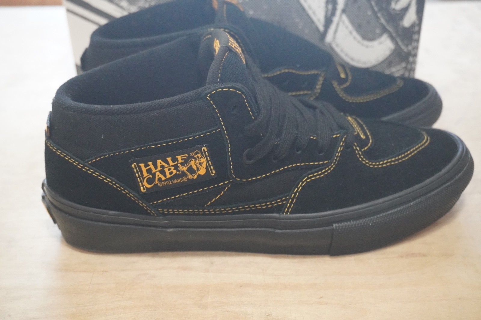 Vans Skate Half Cab NEW black/mustard