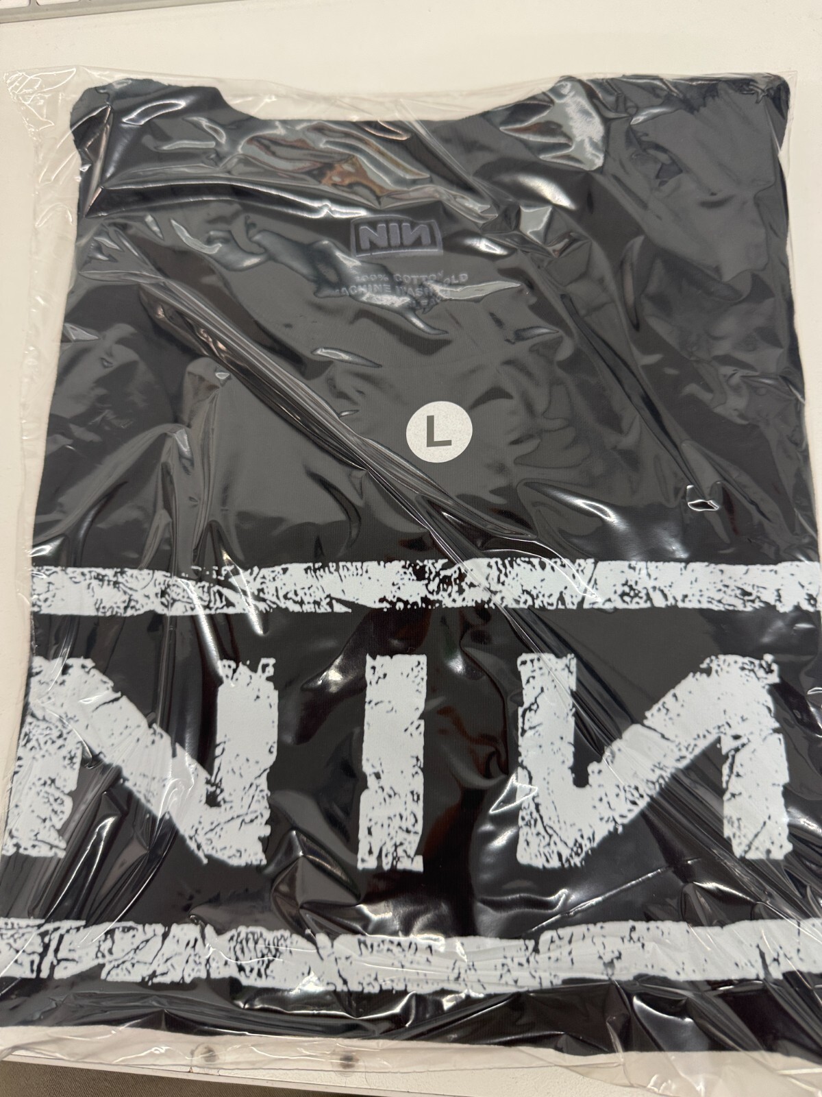 NINE INCH NAILS GRAPHIC T SHIRT BLACK