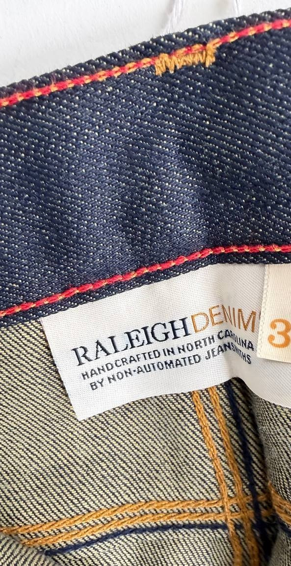 Raleigh Denim Workshop Jones Selvedge Jeans Raw Denim USA Made NWT