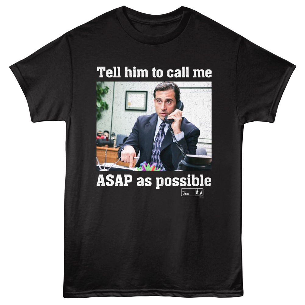 The Office TV Show Michael ASAP As Possible Men’s T Shirt