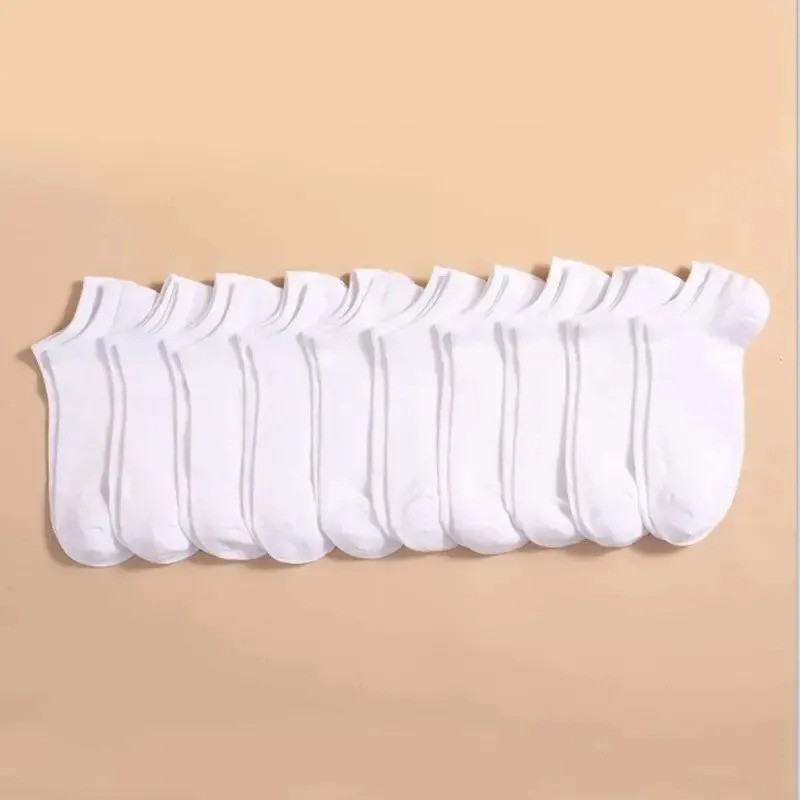 10Pack Men/Women Cotton Bamboo Socks No Show Ankle Low Cut Sport Nonslip Breathe