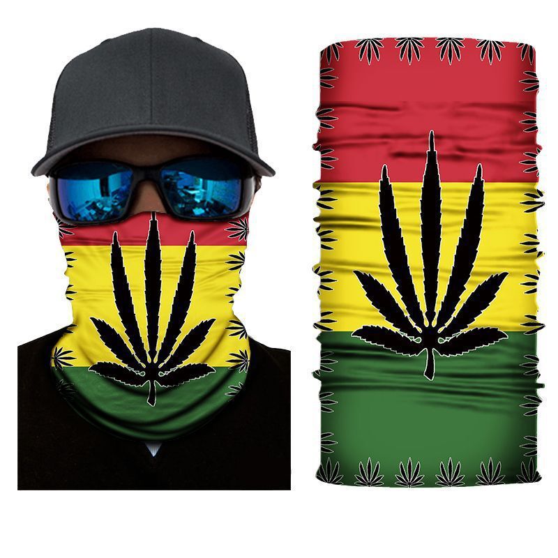 Seamless Turban Tube Sun Mask Motorcycle Sports Headband Face Cover Neck Scarf