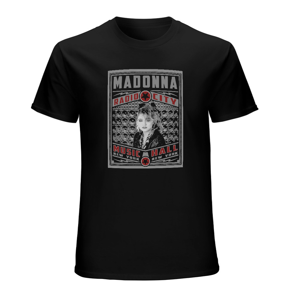 MADONNA new blue T SHIRT 80s pop queen All sizes S M L XL XXL 3xl RETRO