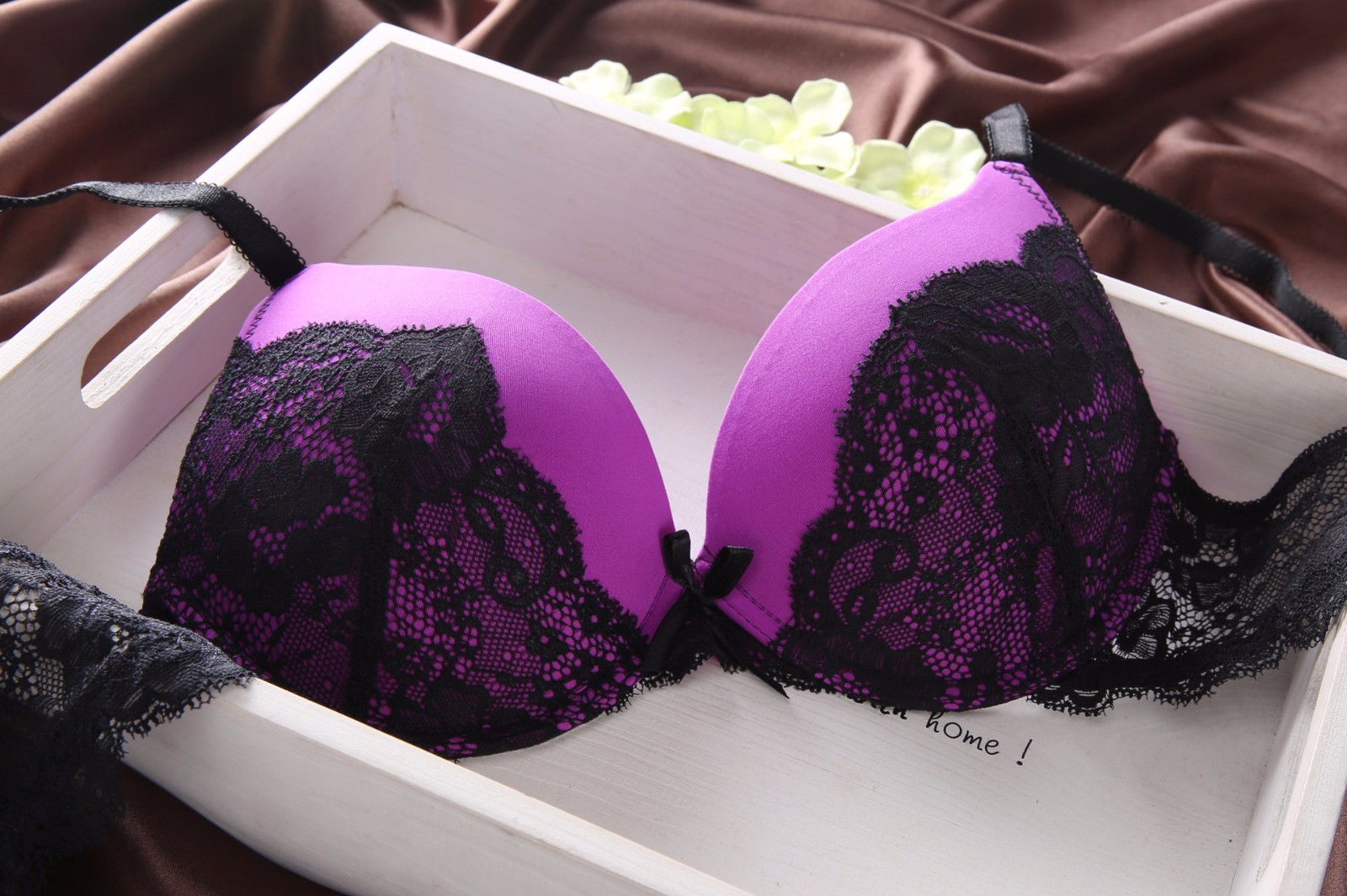Lace Women Bra And Panties Underwear Push Up Bra Set 32-42ABC Lingerie Bralette