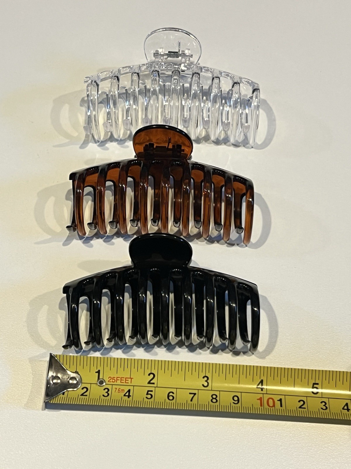 Hair CLips Assortment of 19 Claw Hair Clips, #781
