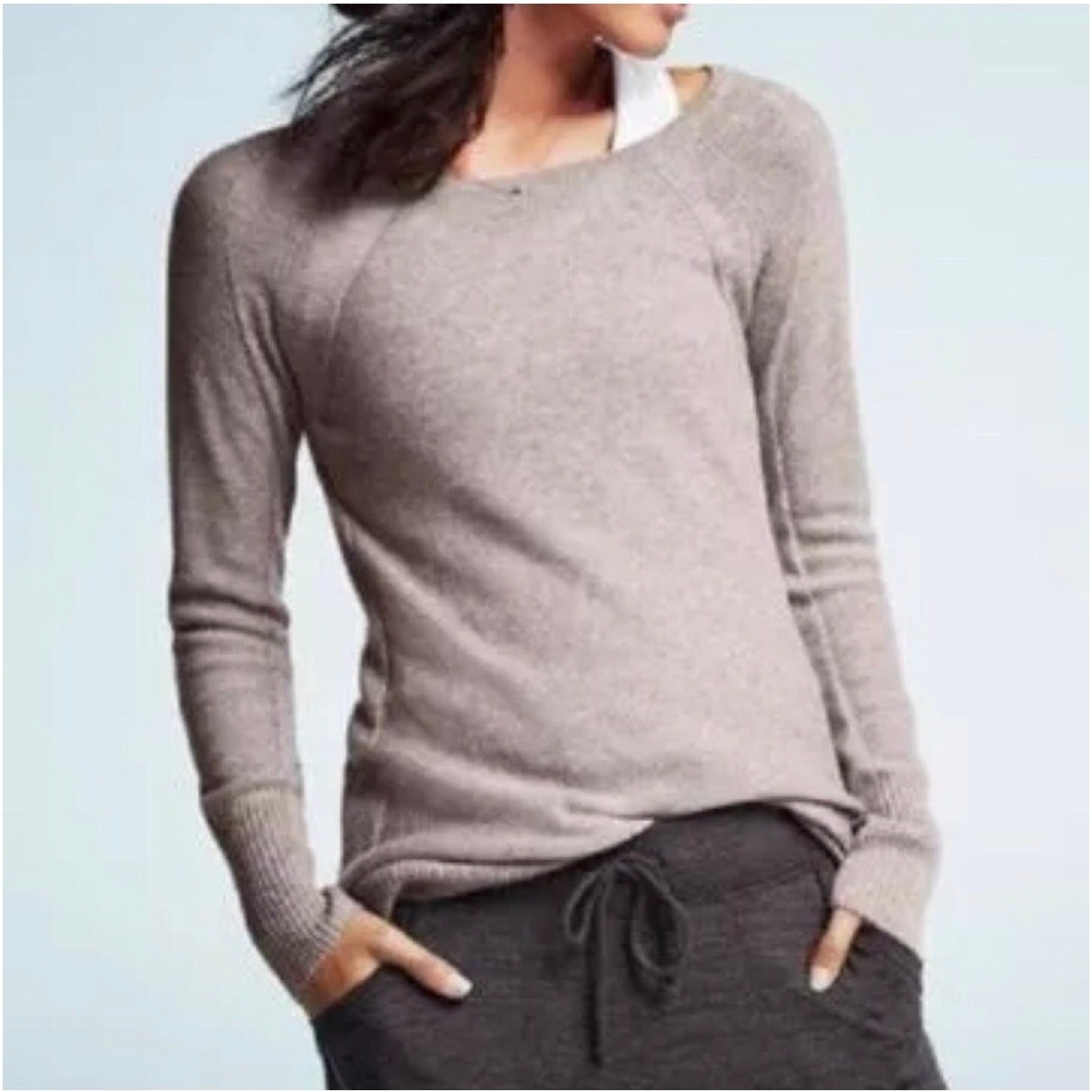 Athleta Amazilia 100% cashmere sweater