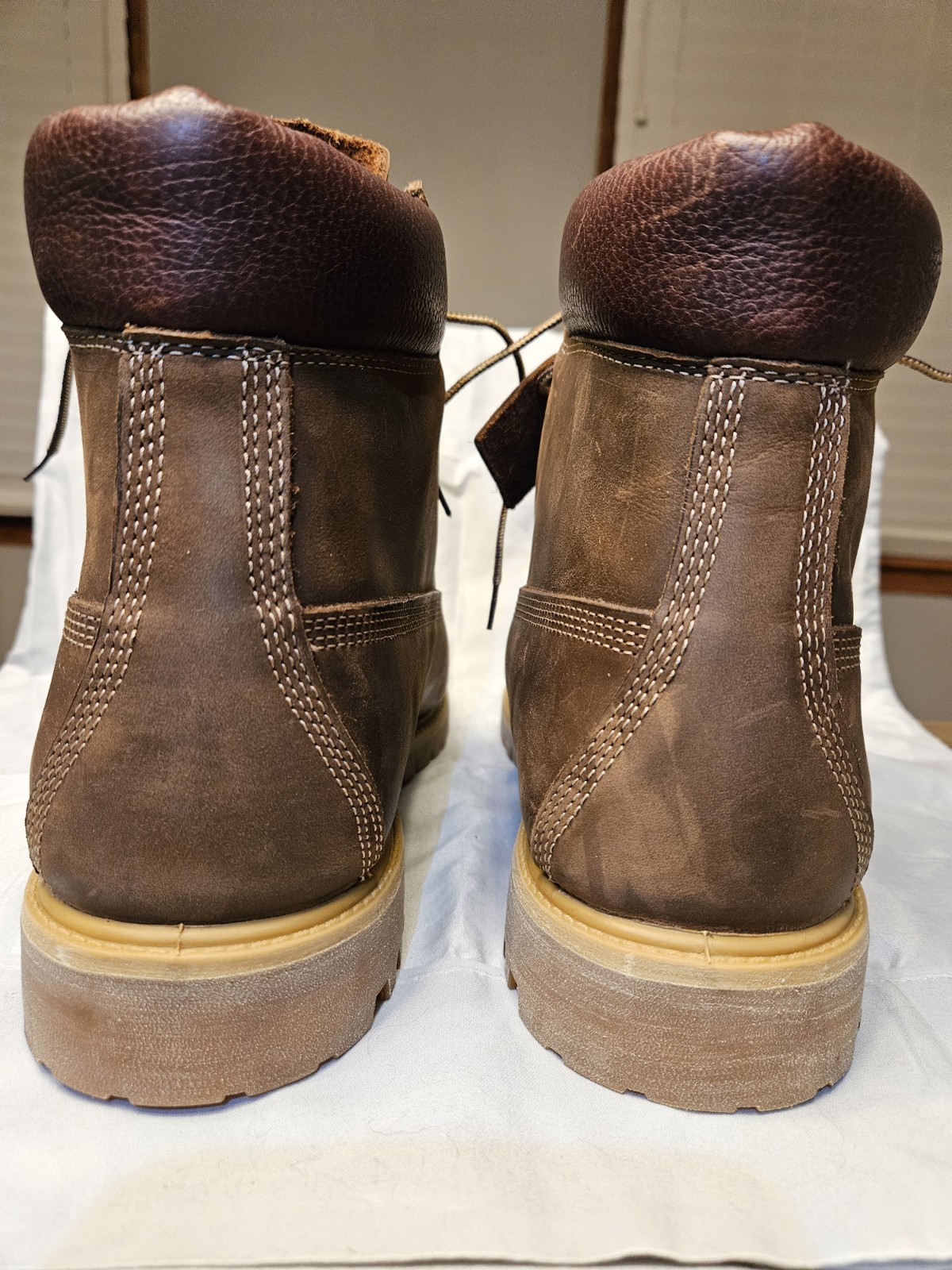 Timberland Heritage 6″ Premium Waterproof Boots TB027097 Brown Mens Size 13M Box