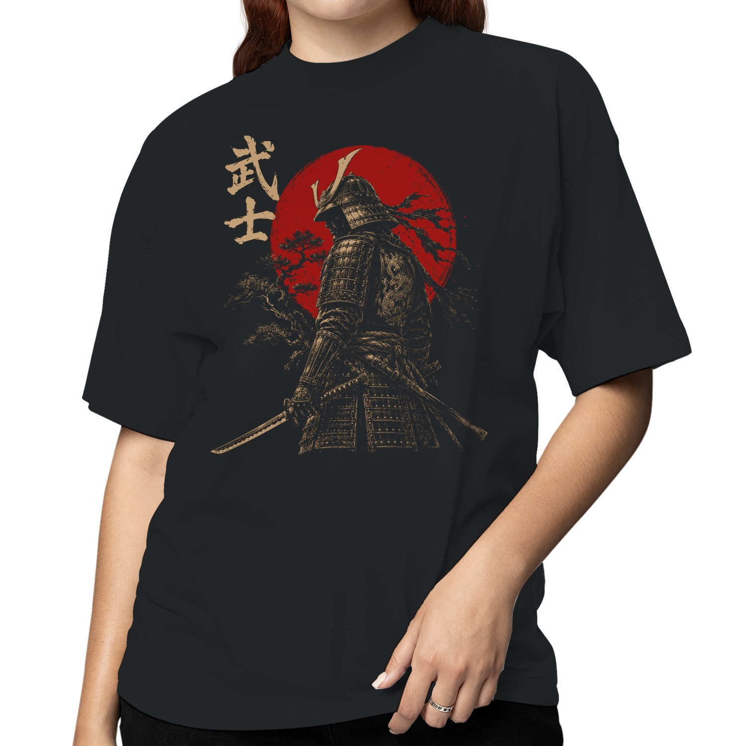 Samurai Bushi with Katana Women’s T-shirt