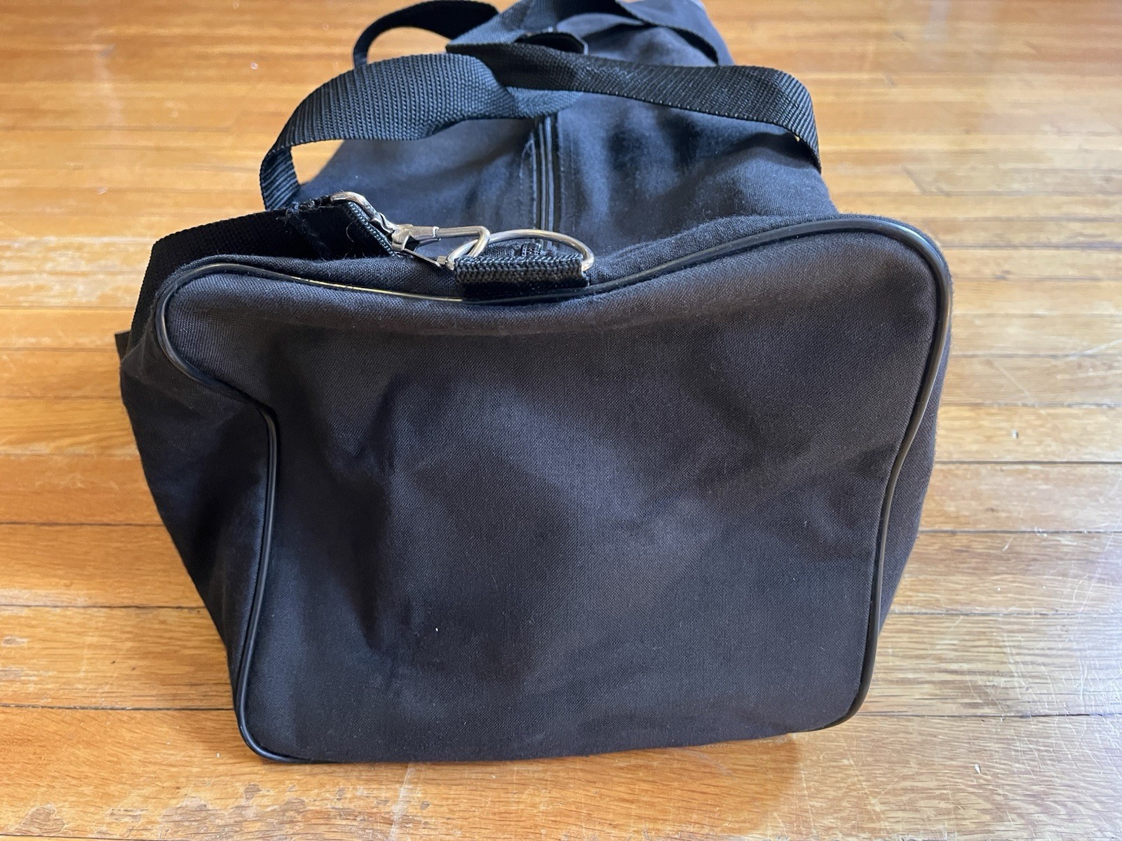VINTAGE Maxell Blown Away Guy Duffel Bag Black Frequent Buyer Program