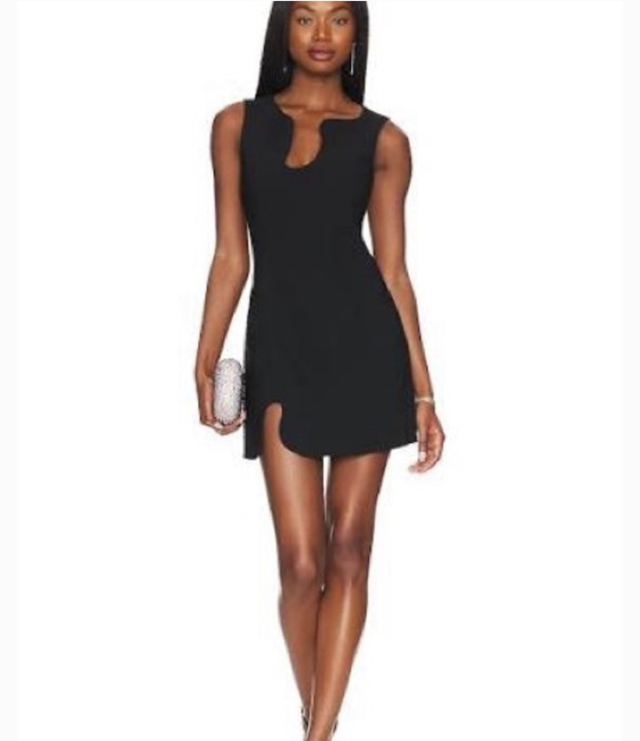 Amanda Uprichard Mini Puzzle Dress Black Large