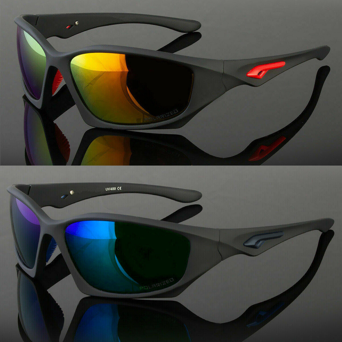 Polarized Sports Sunglasses Outdoor Cycling Driving Fishing Glasses UV400 Goggle