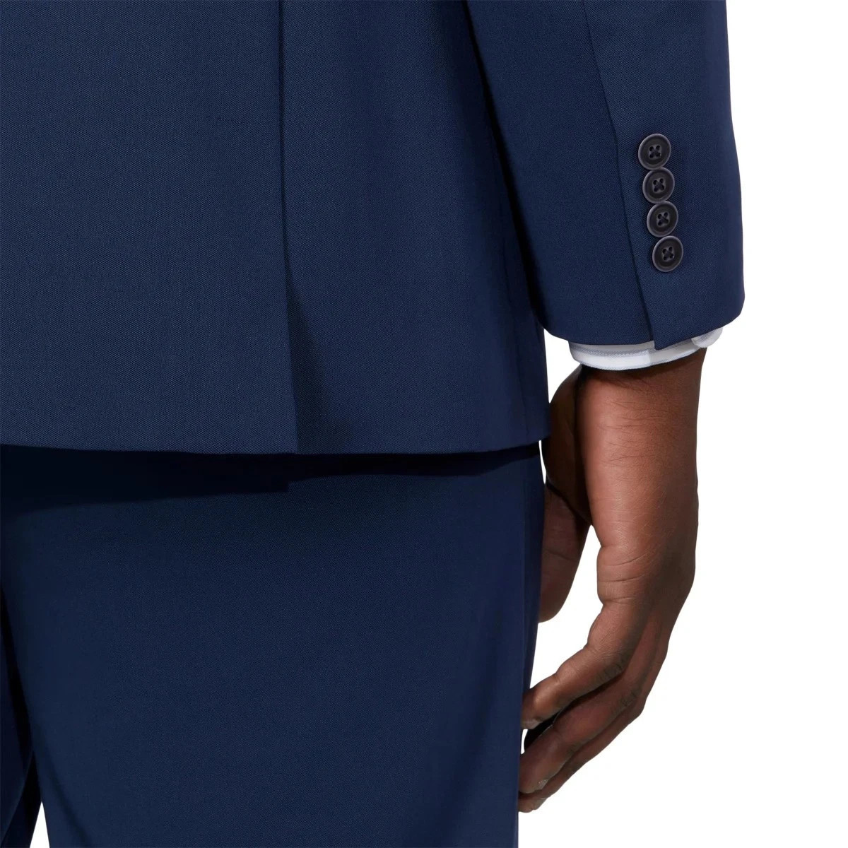 Nautica Men’s Modern-Fit Bi-Stretch Suit Jacket, Blue, Size 40R
