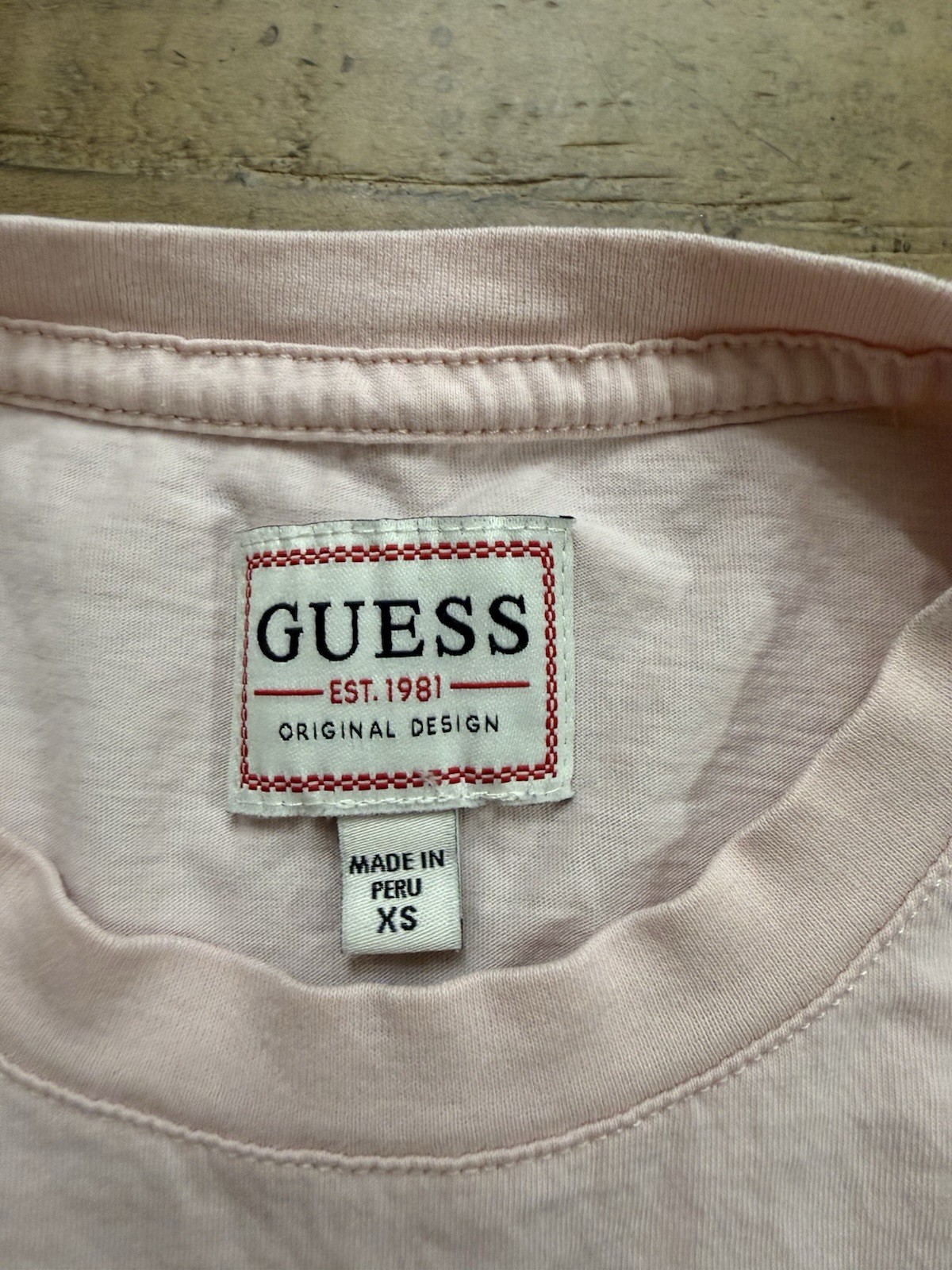 Guess Baby Pink Shirt XS