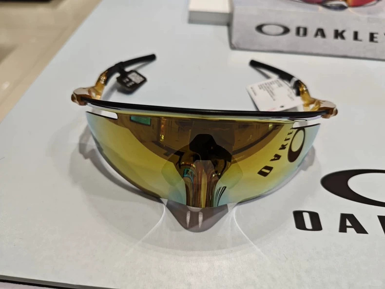 Oakley QNTM Kato OO9481D Sunglasses, Gold Frame, Gold Lenses
