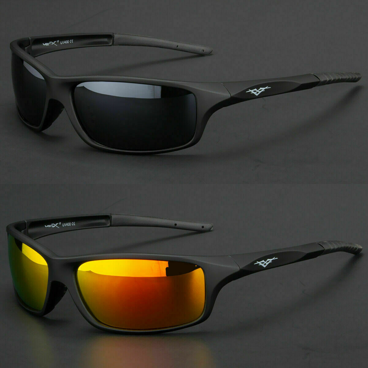 NEW Polarized Men Sport Sunglasses Driving Pilot Fishing Eyewear Wrap Glasses US