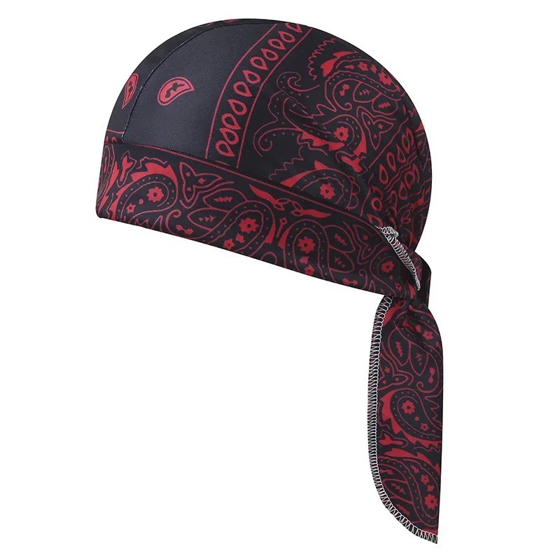 Elastic Motorcycle Wrap Biker Du Bandana Paisley Doo Rag Head Skull Cap Durag