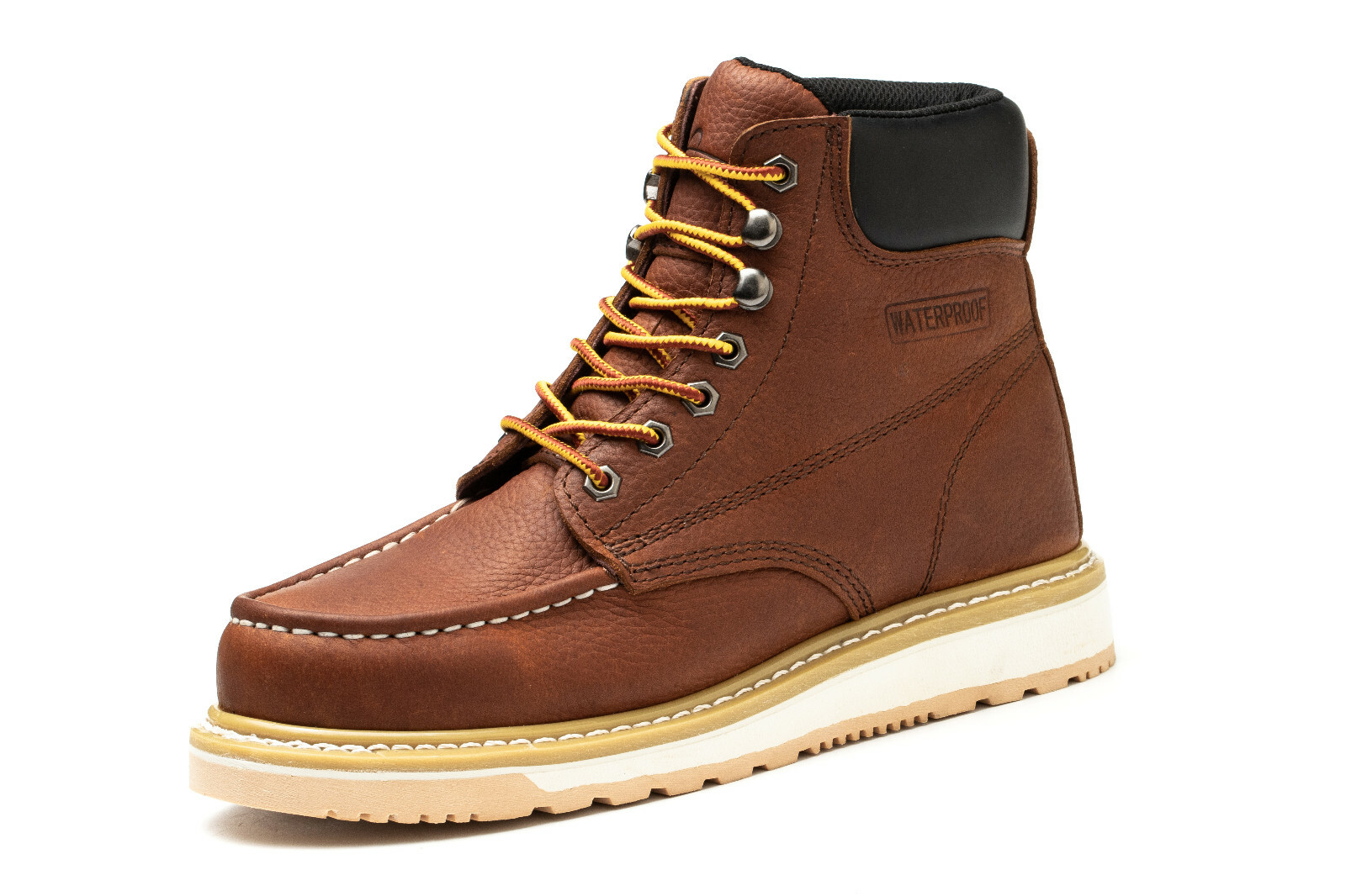 Waterproof Boots Men’s Work Boots 6″ Soft Toe , LightWeight Construction boots