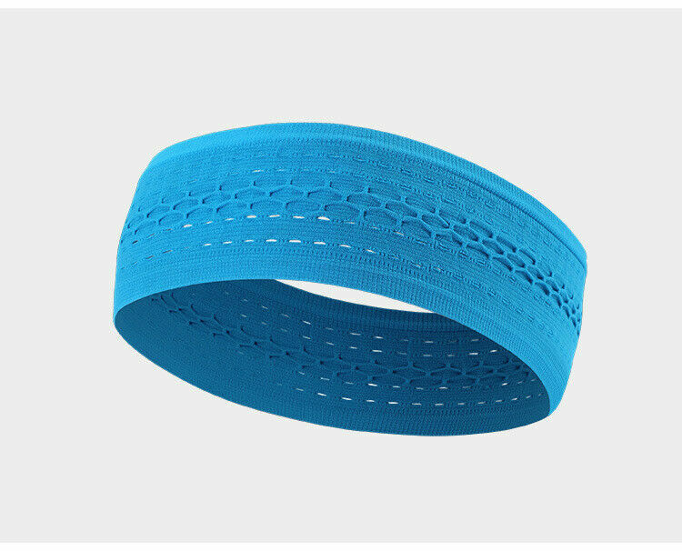 Men Women Outdoor Sports Anti-slip Sweatband Headband Yoga Gym Stretch Head Band