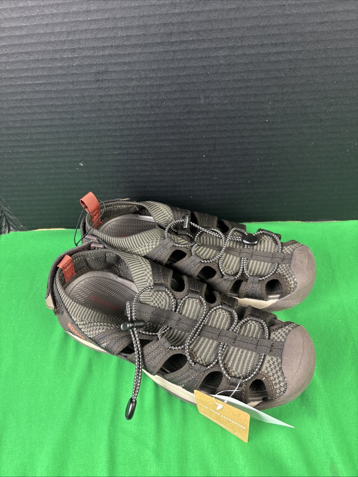 Eddie Bauer Men’s Water Sandal Size 10 Brown
