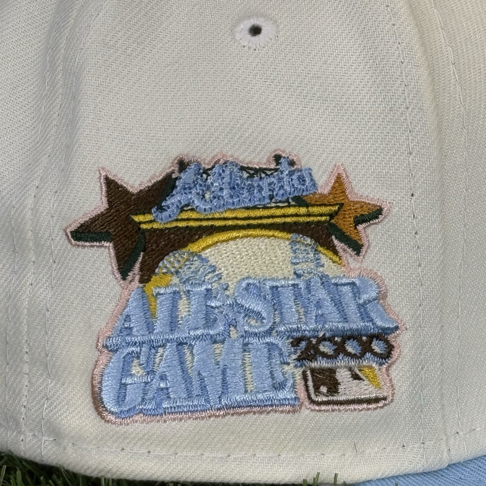 ANIMAL CROSSING HAT CLUB EXCLUSIVE ATLANTA BRAVES 2 TONE 2000 ASG PATCH FITTED
