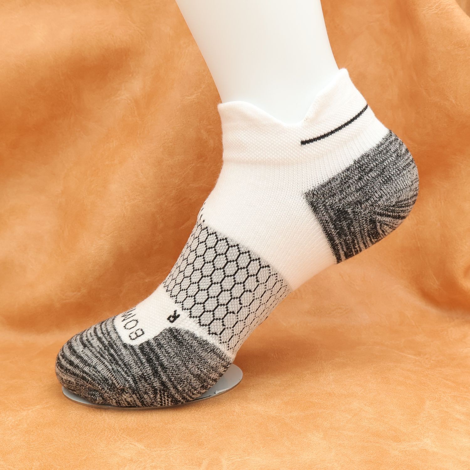 3-Pack Bombas Women’s Running Ankle Socks Size M