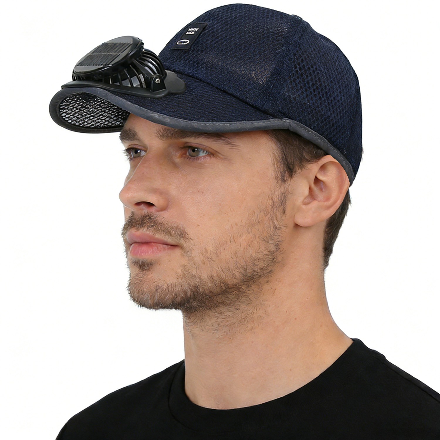 Solar & USB Powered Fan Baseball Hat – 3-Speed Cooling Cap For Outdoor Sports US