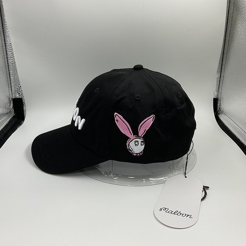 Malbon Golf Bunny Embroidery Baseball Cap Men Women Outdoor Sun Hat Sports Golf