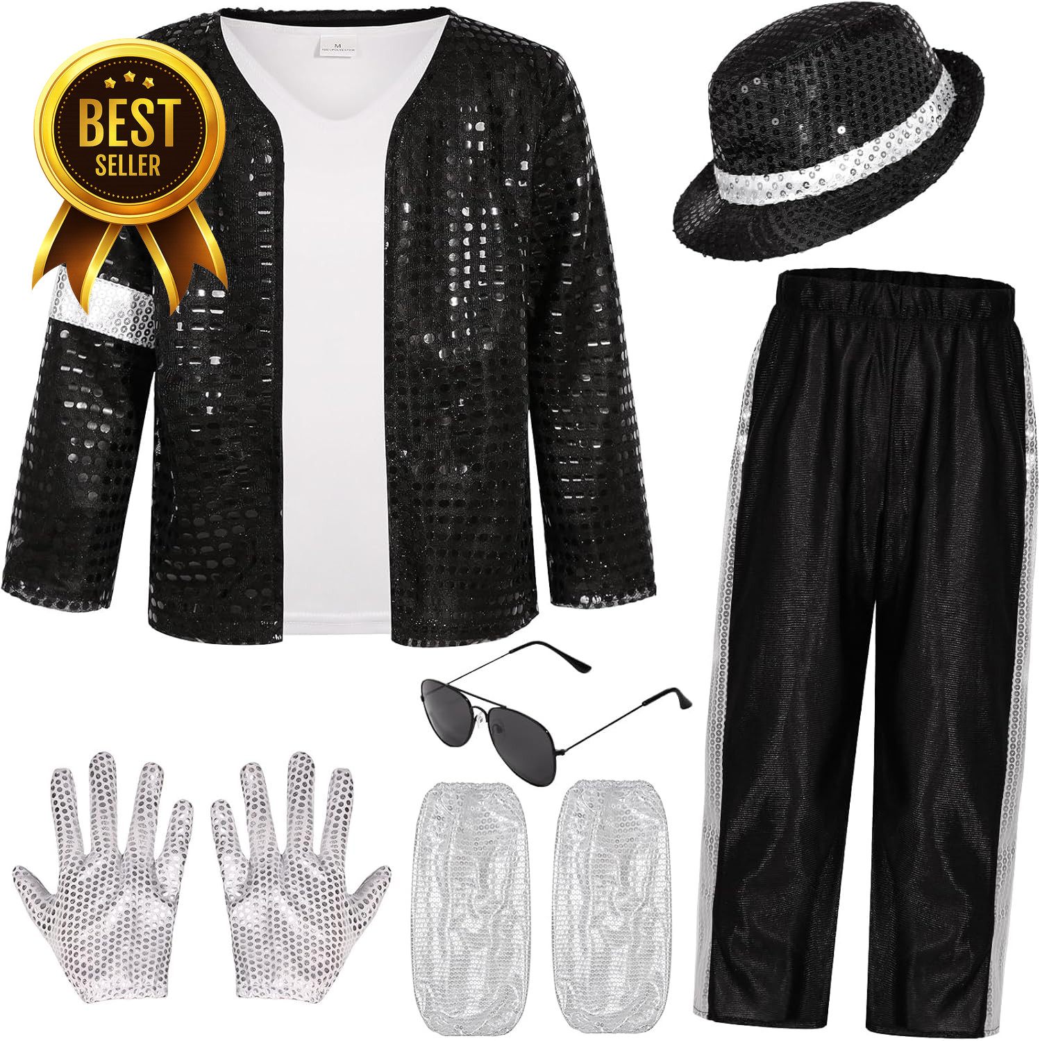 Kids 80S 90S Pop Star Costume, Dance Party Outfit, Halloween Costume