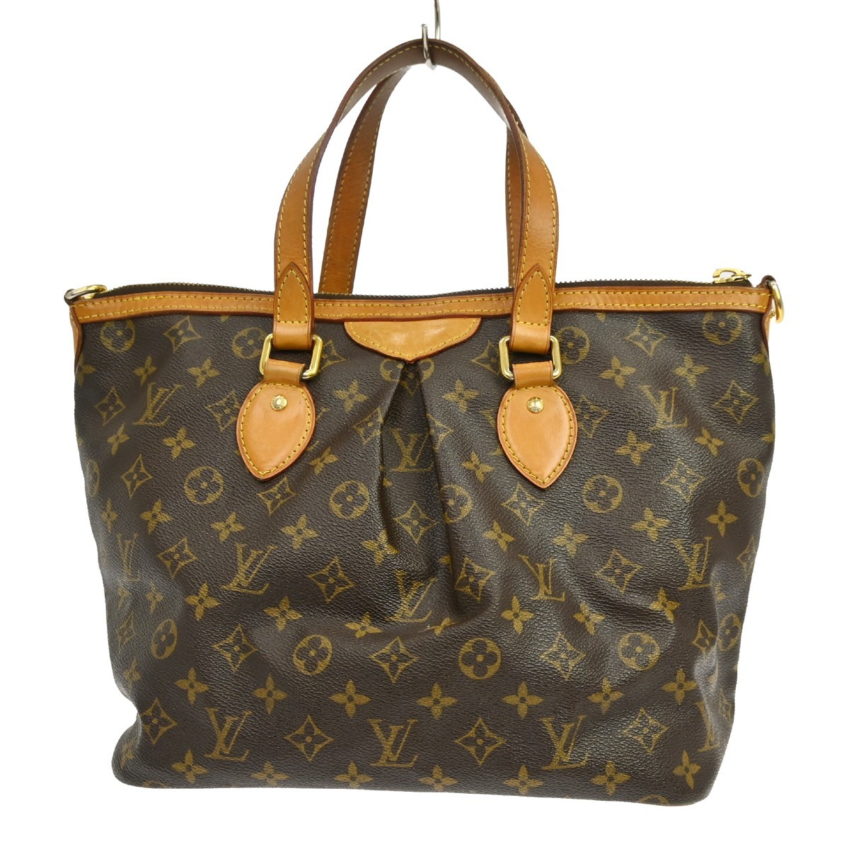 Best06 LOUIS VUITTON MONOGRAM PALERMO PM 2WAY TOTE BAG M40145 VI2019 RQ02090