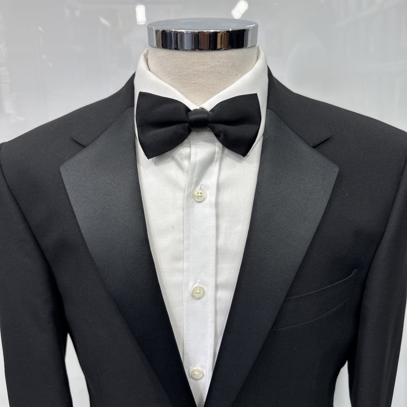 M&S TAILORING Black Regular Fit Machine Washable Dinner Jacket Tuxedo C38M