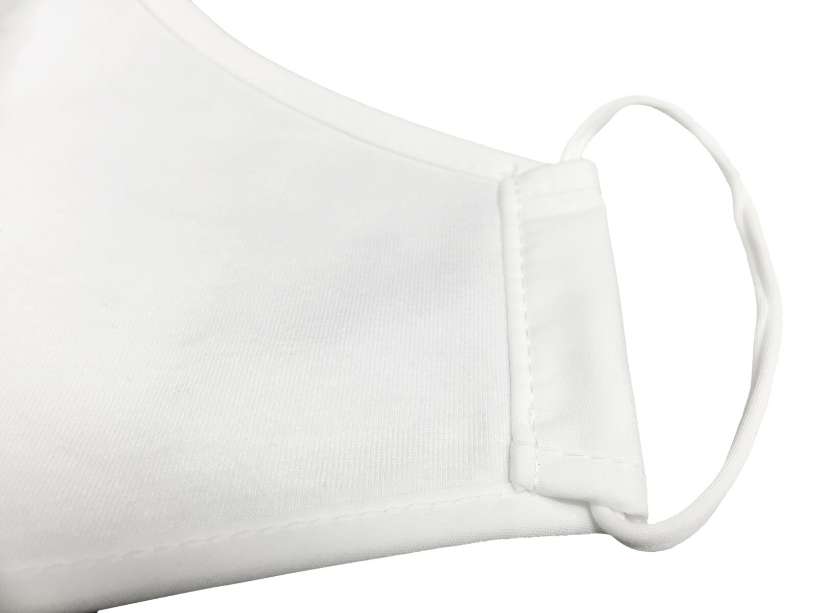 4 pcs Face Mask waterproof triple layer Face Mask Reusable Washable white