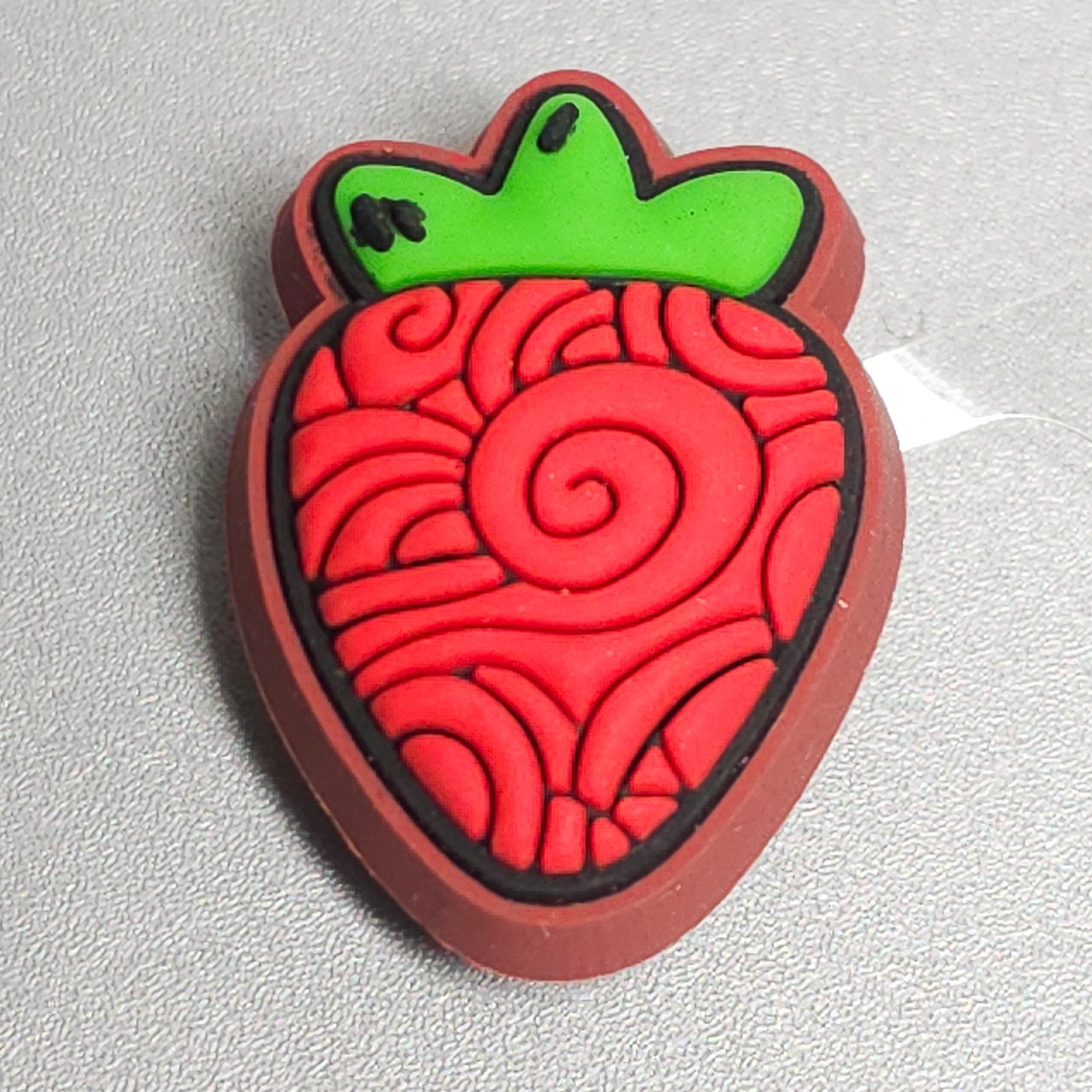 CROCS Swirl Strawberry Jibbitz Shoe Charm NWT