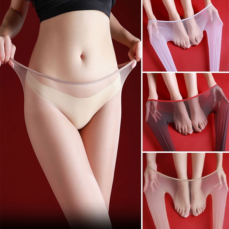 Sheer Seamless Pantyhose for Women Silky Tights Sexy ultra-thin Smooth Stockings