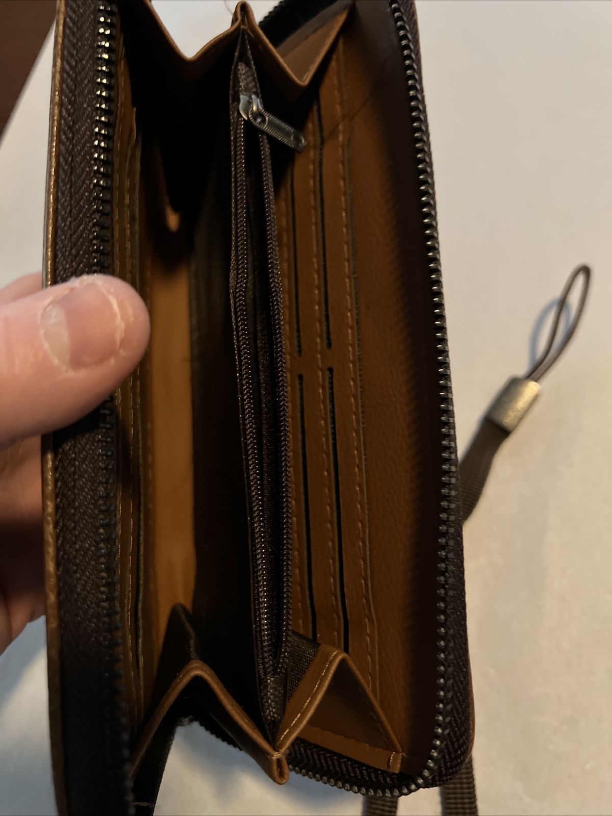 Men’s Wallet Credit Card Holder Business With Attachable Strap Jeep Buluo