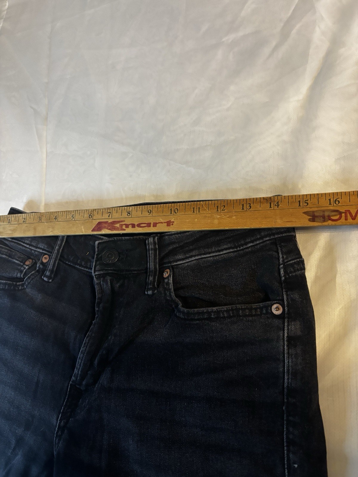 American Eagle AirFlex+ Men’s Black Slim Skinny Mid Rise Stretch Denim Jeans