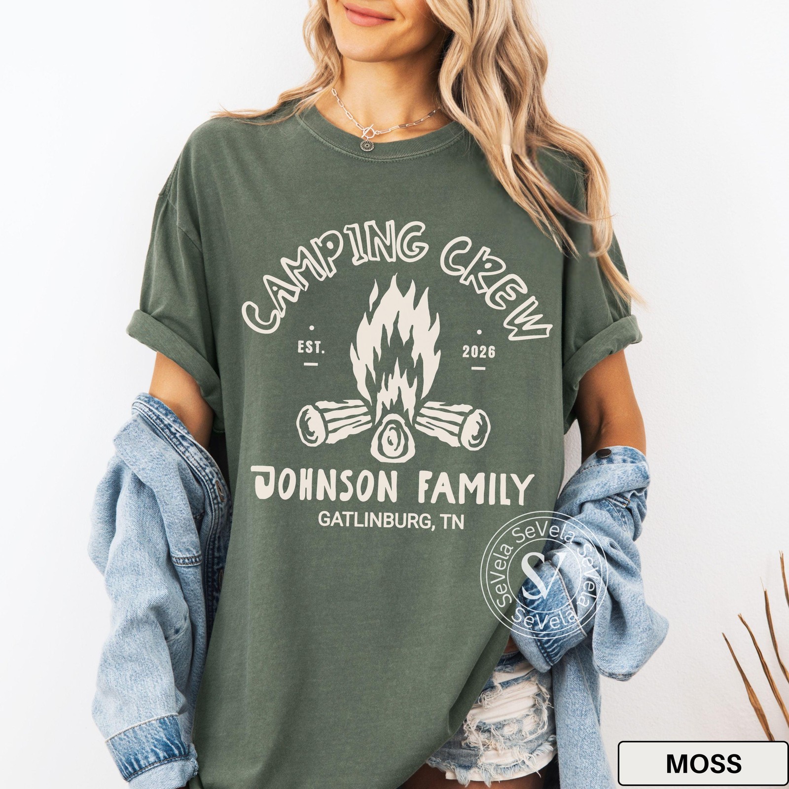 Custom Family Camping Shirt Matching Camp Tshirt Retro Adventure Tee