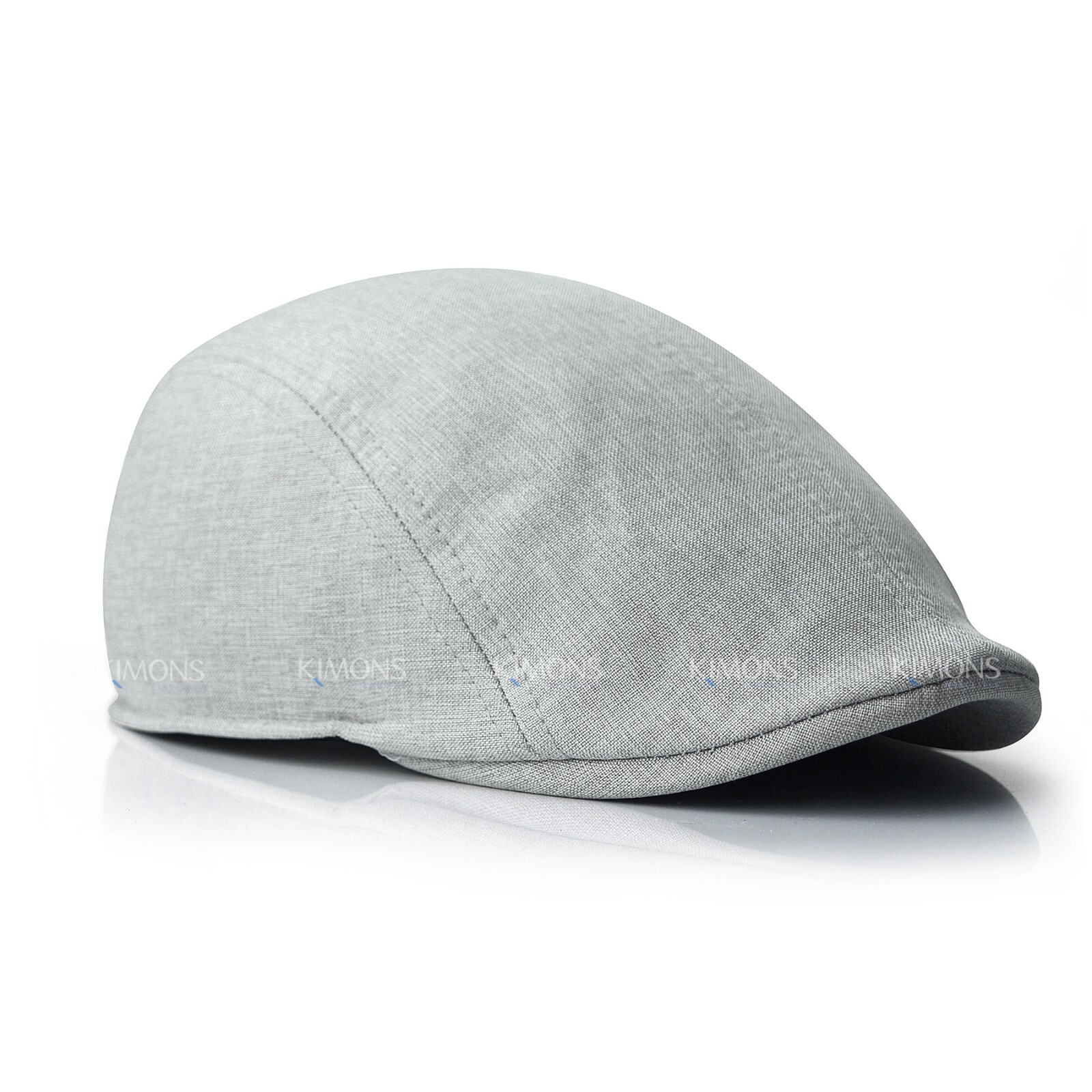 Summer Linen Plain Newsboy Gatsby Cap Ivy Hat Golf Driver Mens Flat Cabbie I
