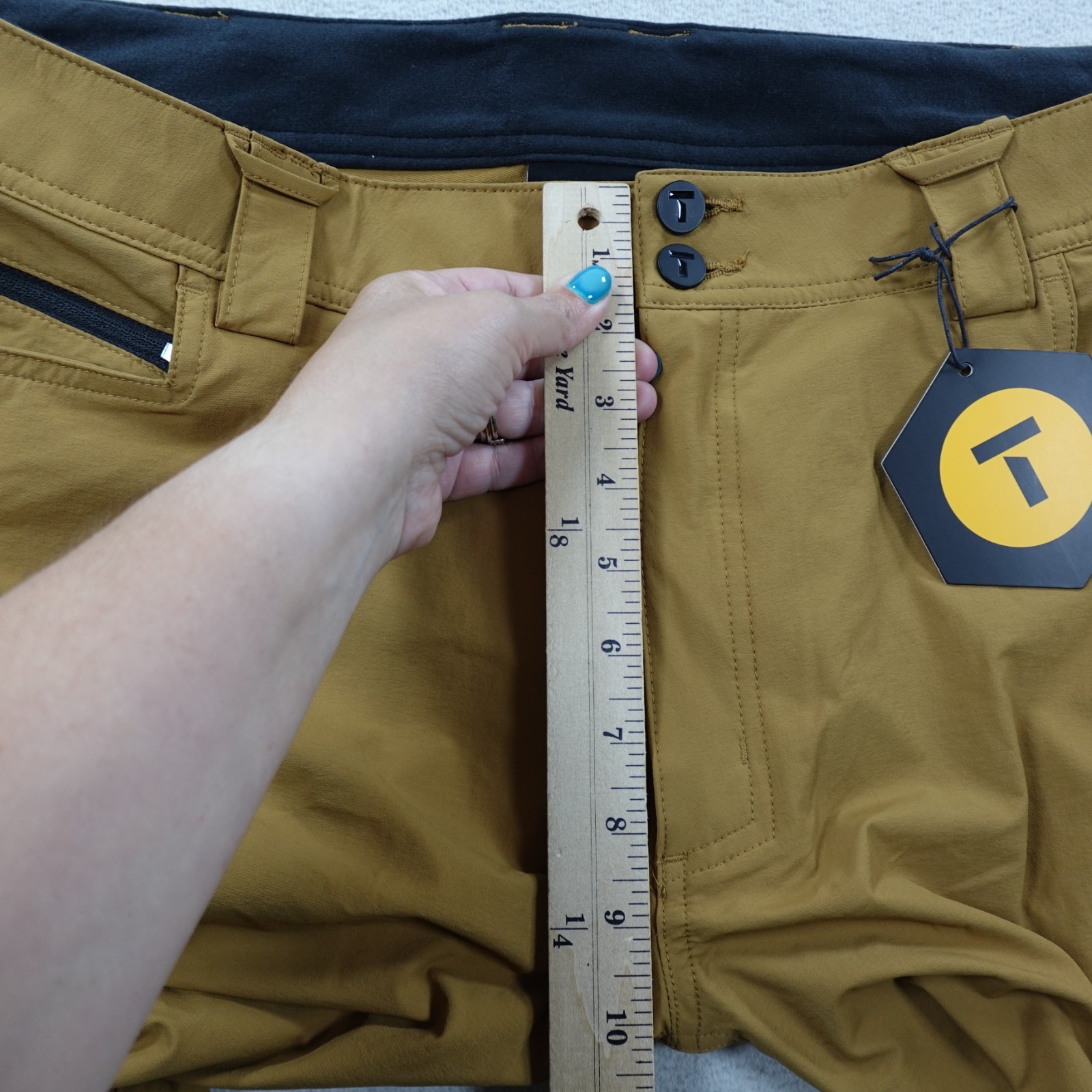 Truewerk T1 Werkpant Pants Mens 38 Brown Tech Cargo Work Performance Stretch NWT