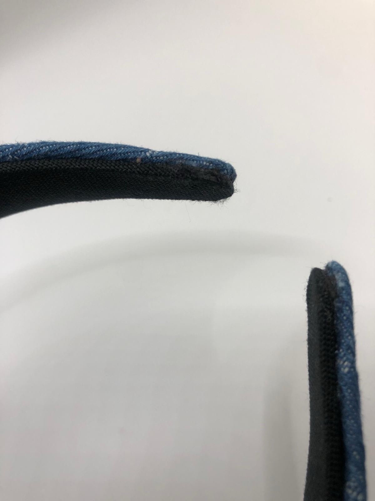 Gucci Monogram Blue Denim Headband