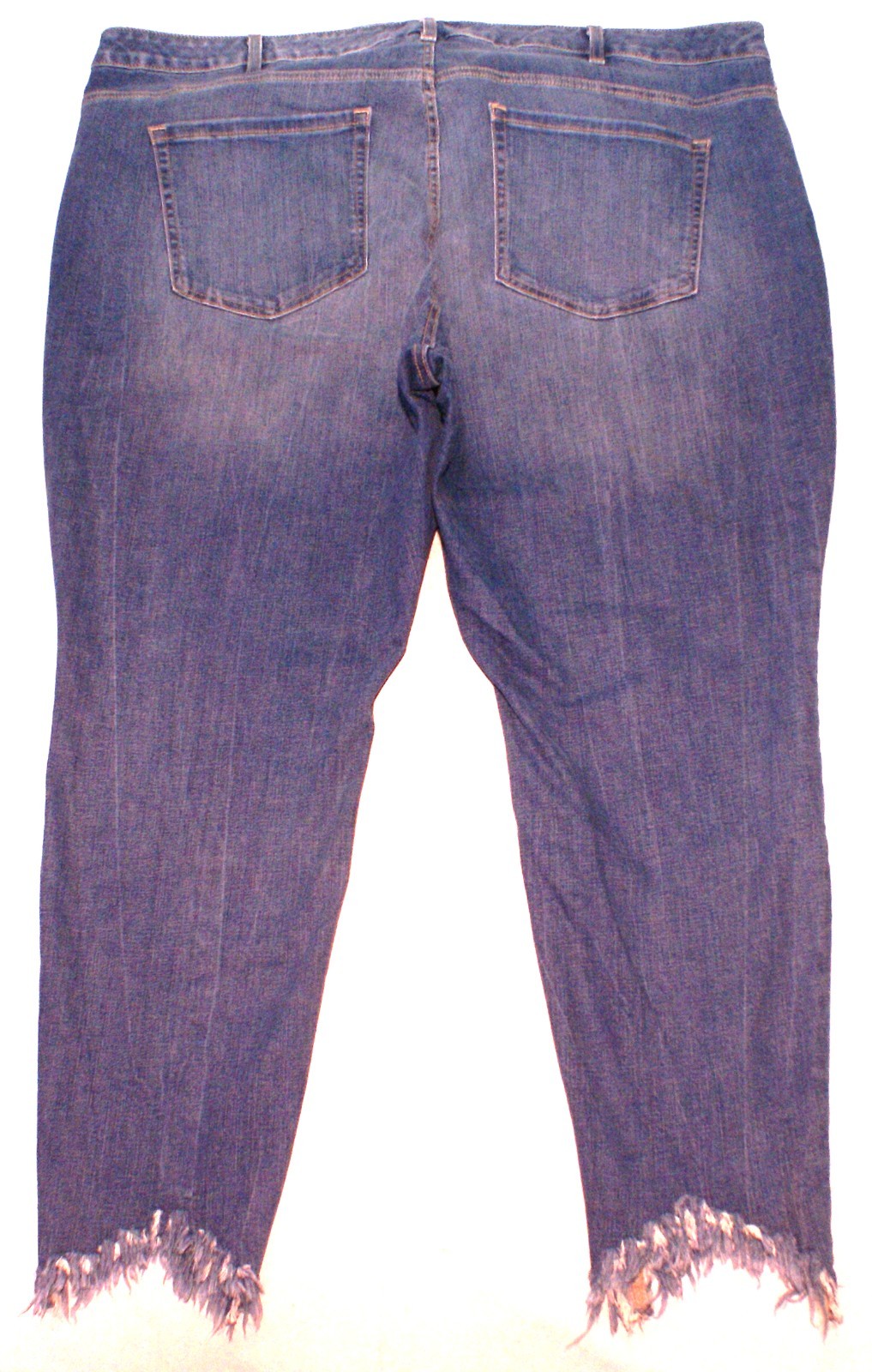 Lane Bryant Mid Rise Skinny Jeans Stretch Denim Flex Waist, Womens 28 (48X29)