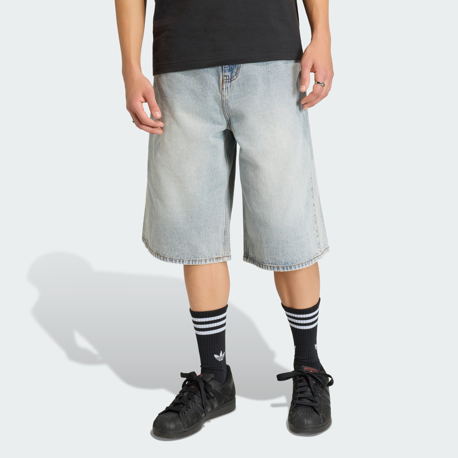 adidas men Denim Shorts