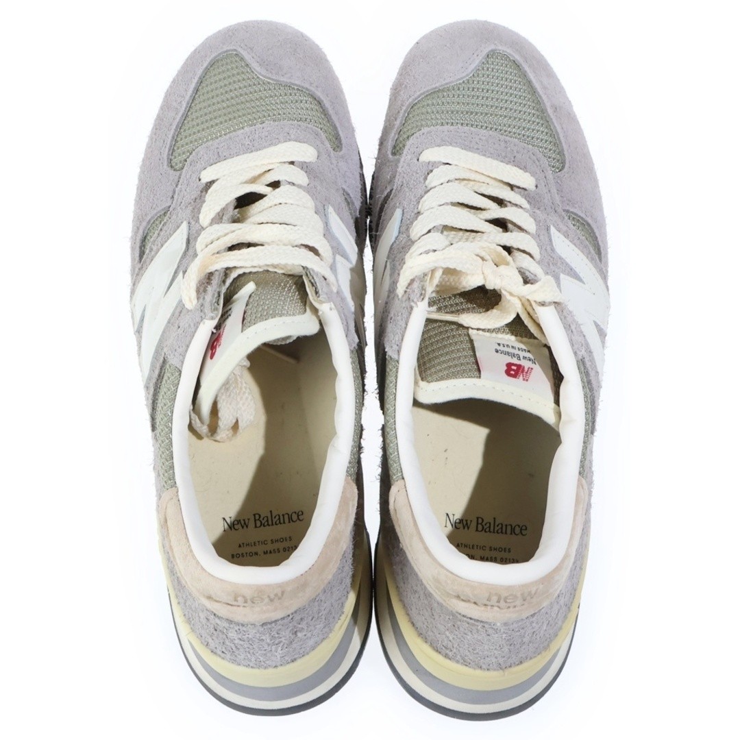 New Balance M990TA1 Suede Mesh Low Cut Sneaker Grey US9.5 27.5cm Used 1c6acfc6d0
