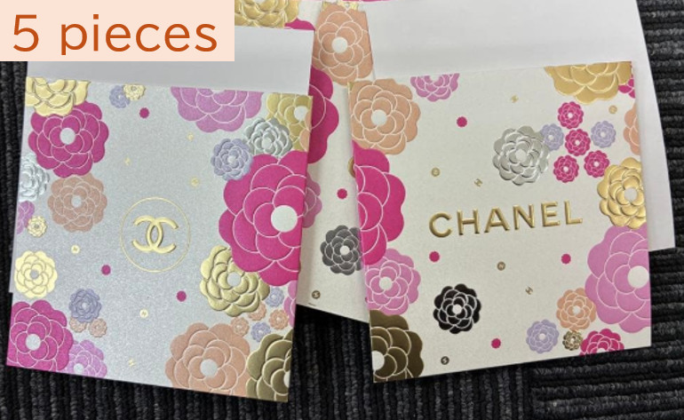 CHANEL Mother’s Day 2026 Limited Edition Message Cards Flower 5pcs Set
