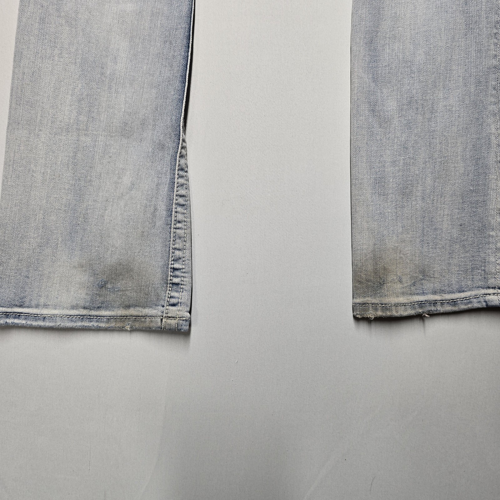 Miss Me Jeans Boot Cut Light Wash Embellished Pockets Sz 26×35 Inseam Je1050b2x
