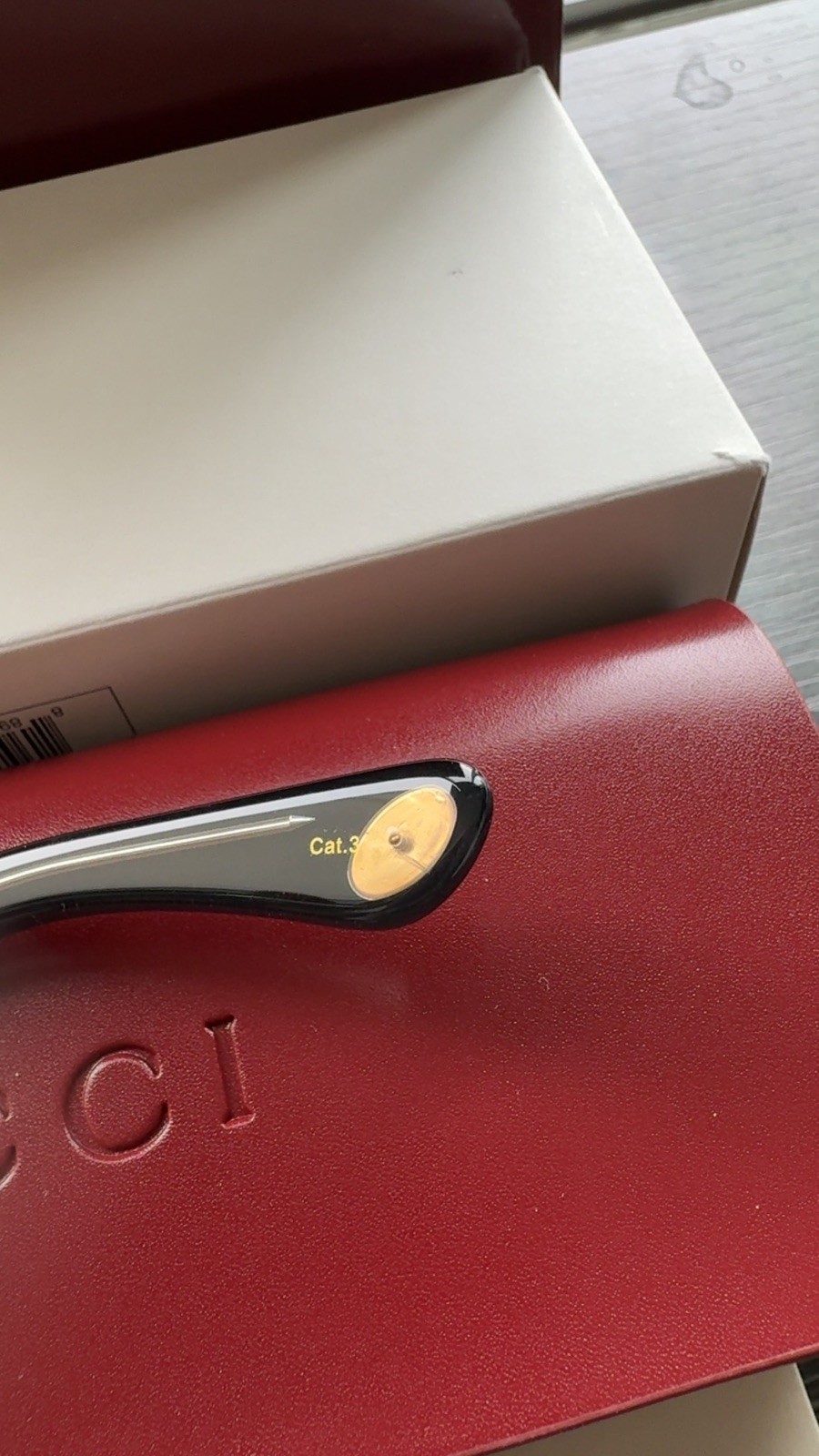 Gucci GG0479S Unisex Aviator Acetate Sunglasses Black Yellow Men And Women