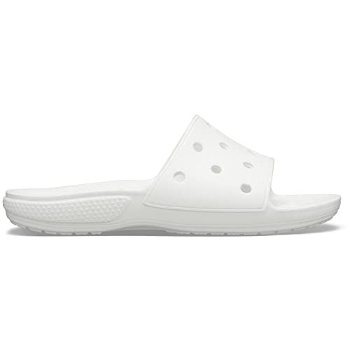 CROCS UNISEX ADULT CLASSIC SLIDE SANDALS MEN 4 WOMEN 6 WHITE