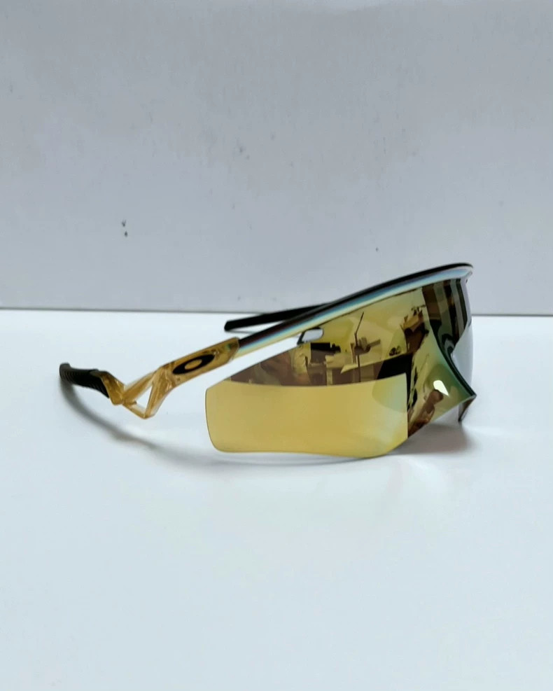 Oakley QNTM Kato OO9481D Sunglasses, Gold Frame, Gold Lenses