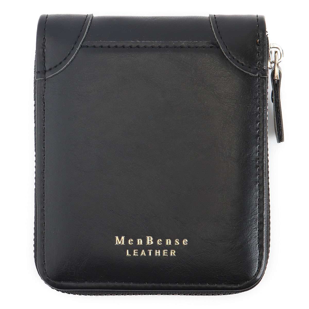 Mens RFID Blocking Leather Wallet Credit Card ID Holder Zipper Purse Waterproof