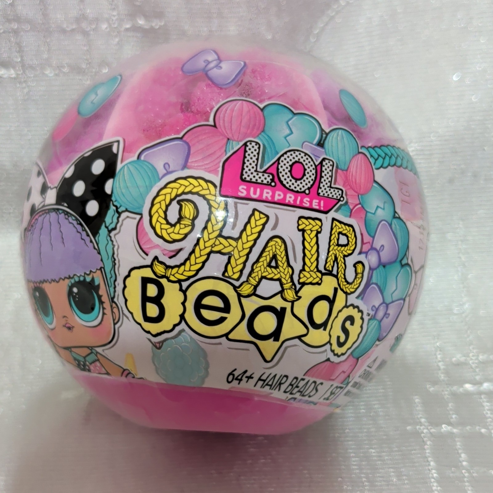 L.O.L. Surprise! Style My Hair Hair Beads Set 64+ Assorted Styles Multicolor