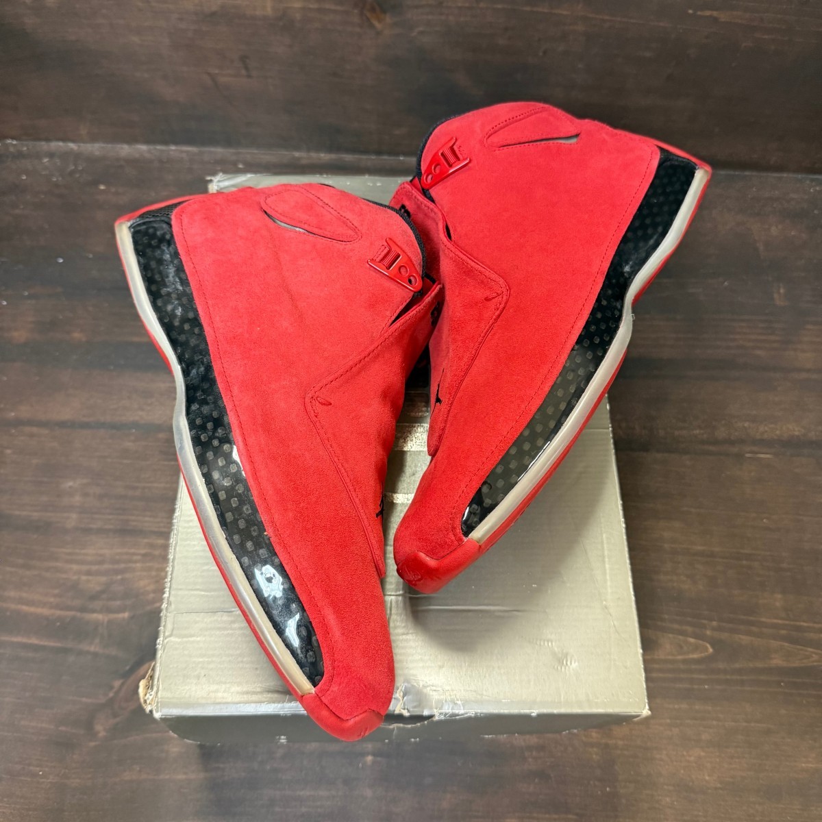 Jordan 18 Retro Toro (Pre-Owned) – AA2494-601-11.5-PO-2 – (Moderate… Size 11.5